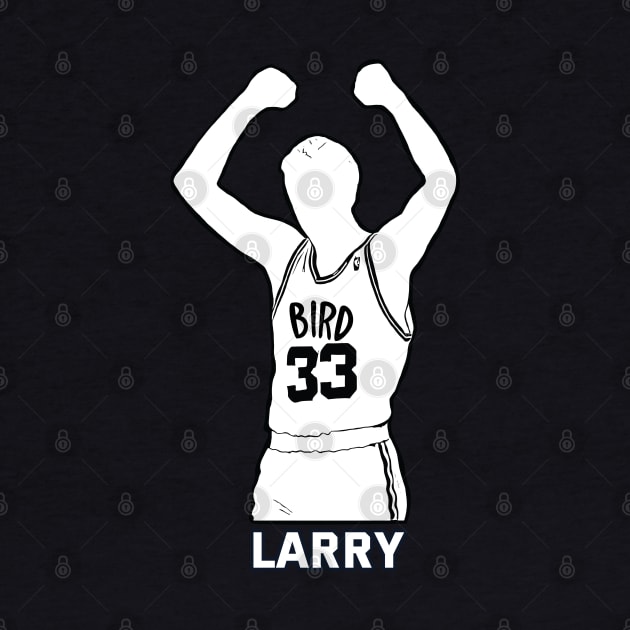 Larry Bird Retro Fan Art by Trendsdk